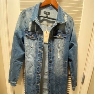 New Love‎ True Jean Jacket Duster